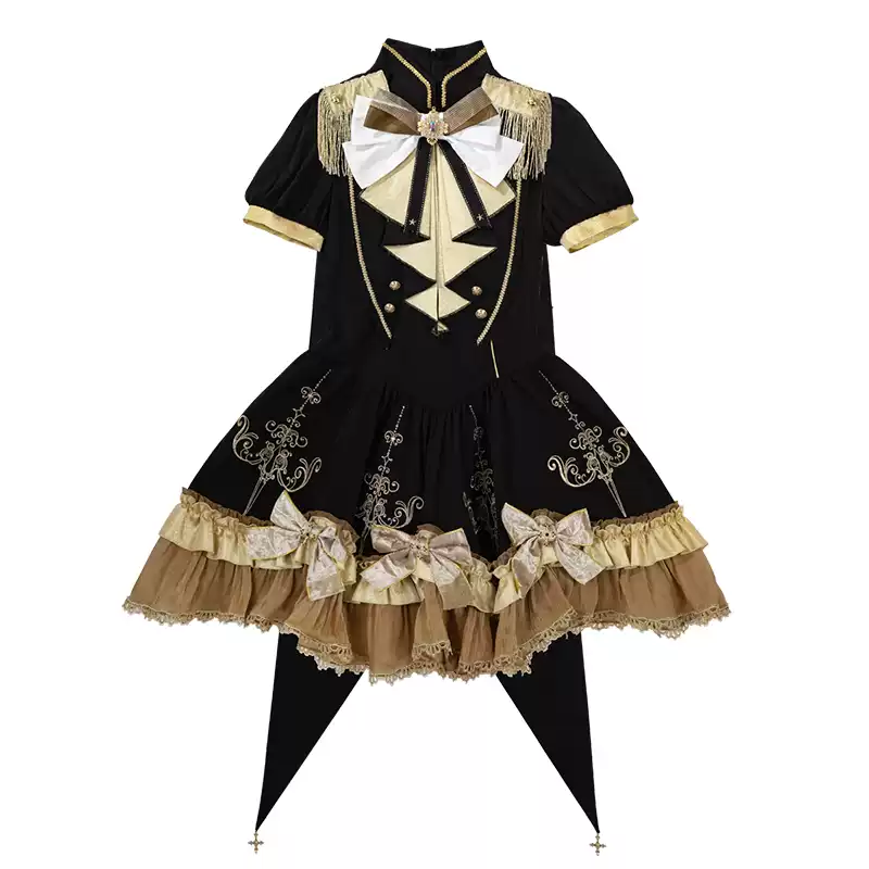 Elegant lolita short-sleeved dress PA20110