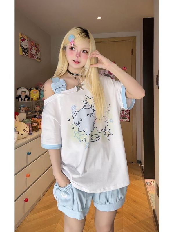 Subculture soft girl short sleeve PA20154