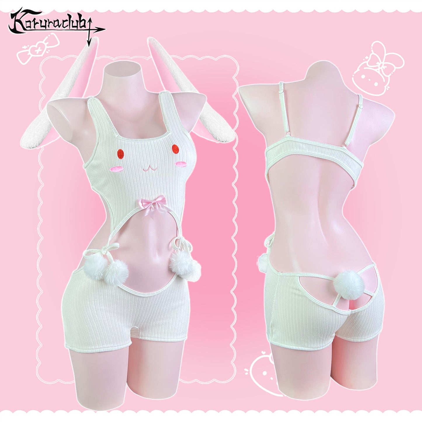 Adorable Cute Bunny Pajama KO93