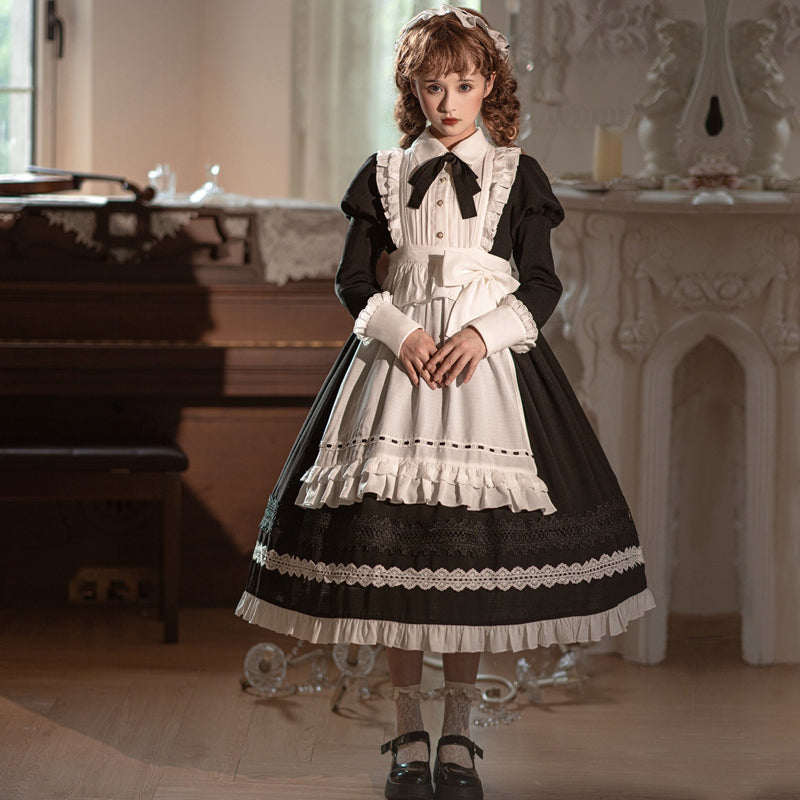 lolita maid dress PL53319