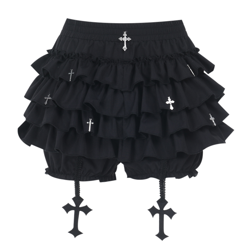 Gothic shirt and puffy skirt suit PA20117