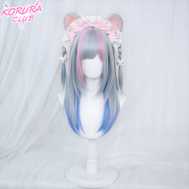 KORURACLUB-Pre-sale Korura Original Wig #014 Pink&Blue Mousie Princess