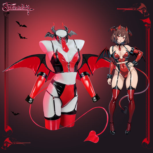 Cosplay Red Devil Costume KO78