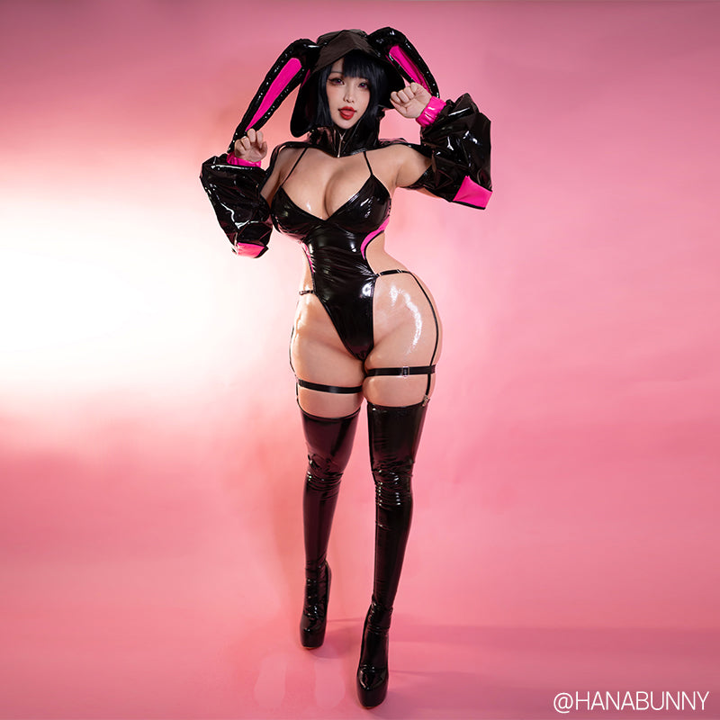 Cosplay Evil Bunny Lingerie KO50(5-Piece Set)