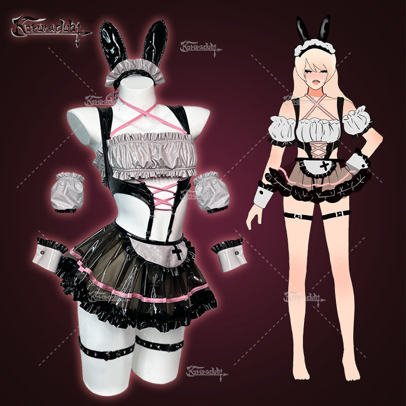 Only $39.99 – Limited to 30 Sets Cosplay Bunny Maid Lingerie(6-Piece Set) KO87