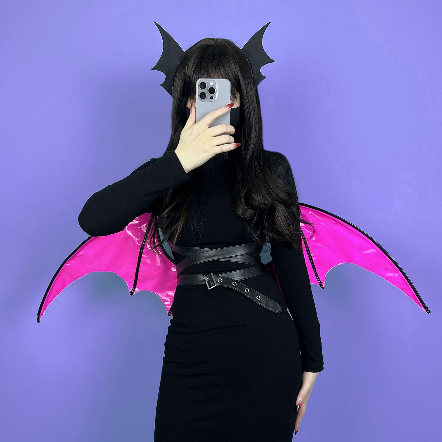 Colorful Little Devil Halloween Cosplay Bat Wings KR06