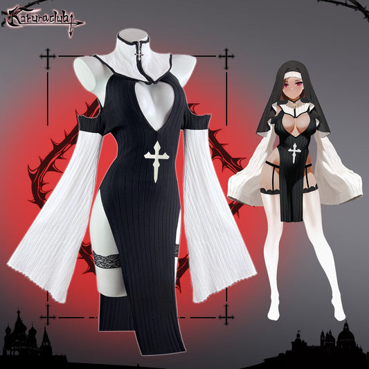 Thorn Nun Cosplay Lingerie KO94