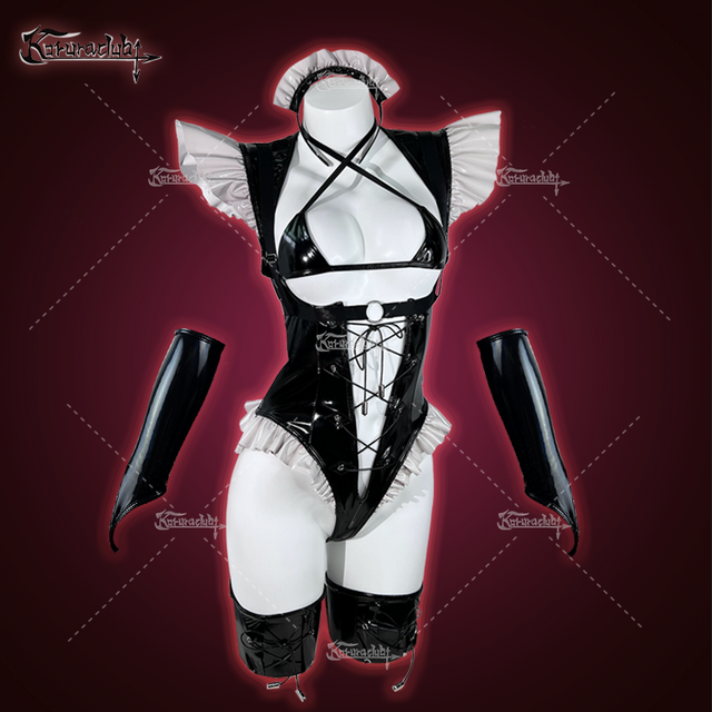 Cosplay Bar Maiden Maid Lingerie KO19(5-Piece Set)