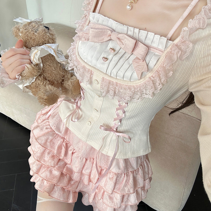 Pastel Princess Cake Skirt Set PA20009