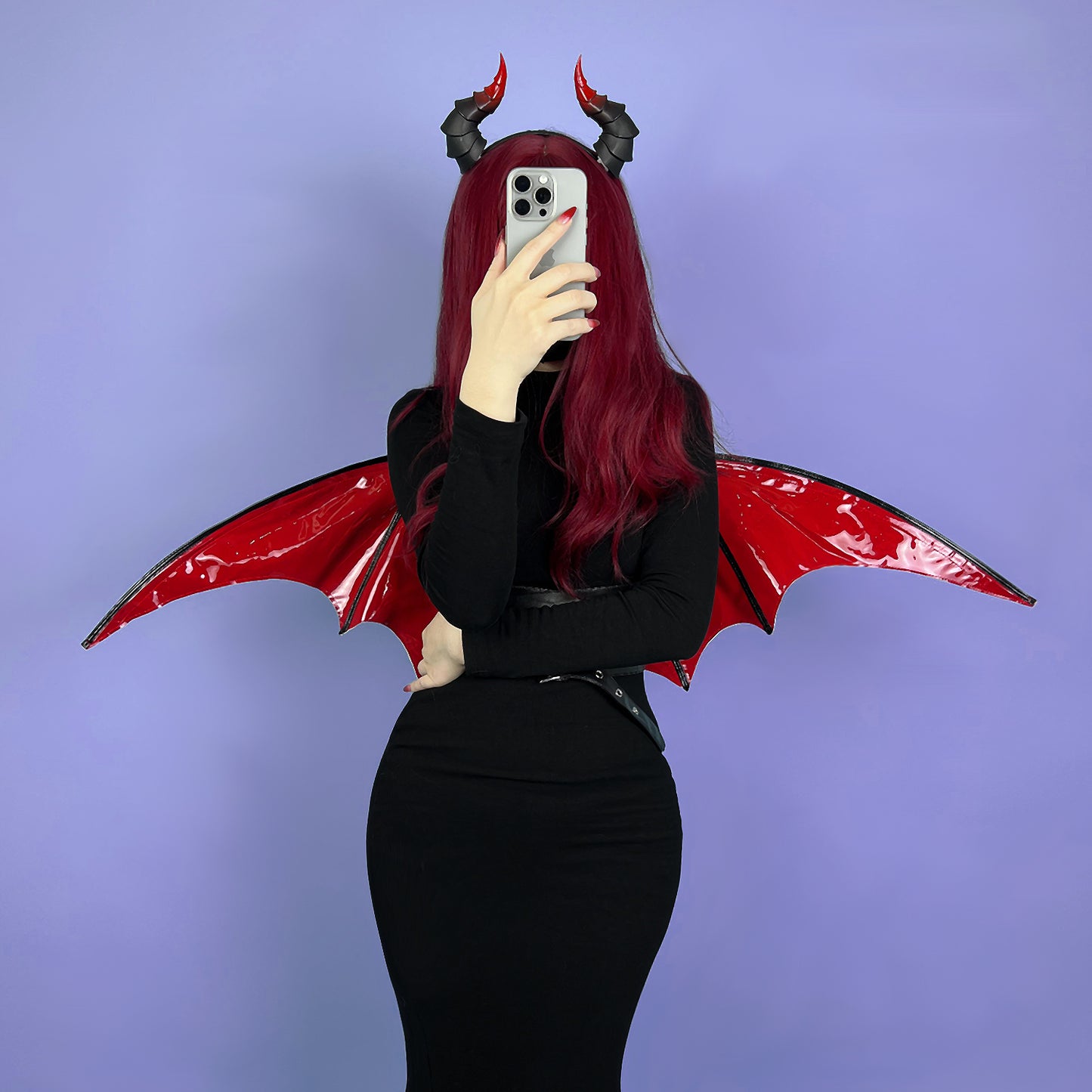 Colorful Little Devil Halloween Cosplay Bat Wings KR06