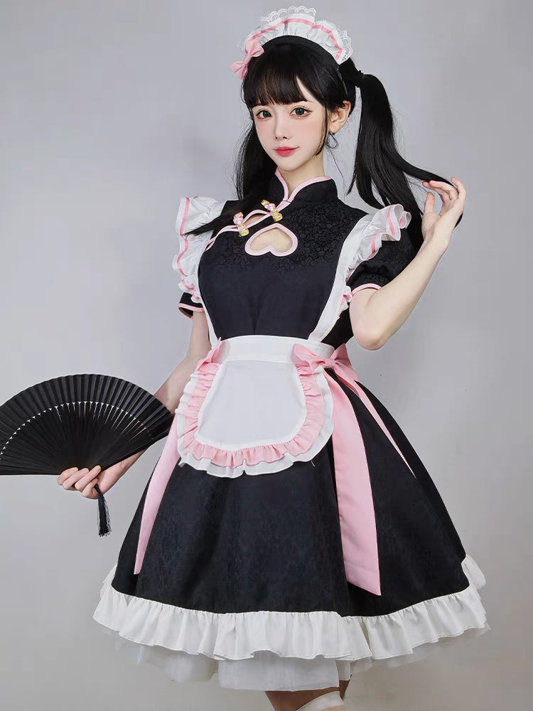 LOLITA BUCKLE CHEONGSAM DRESS PL53284