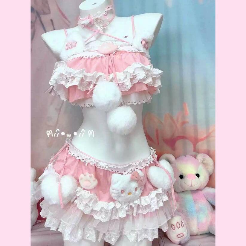 Cute pink handmade set PA20062