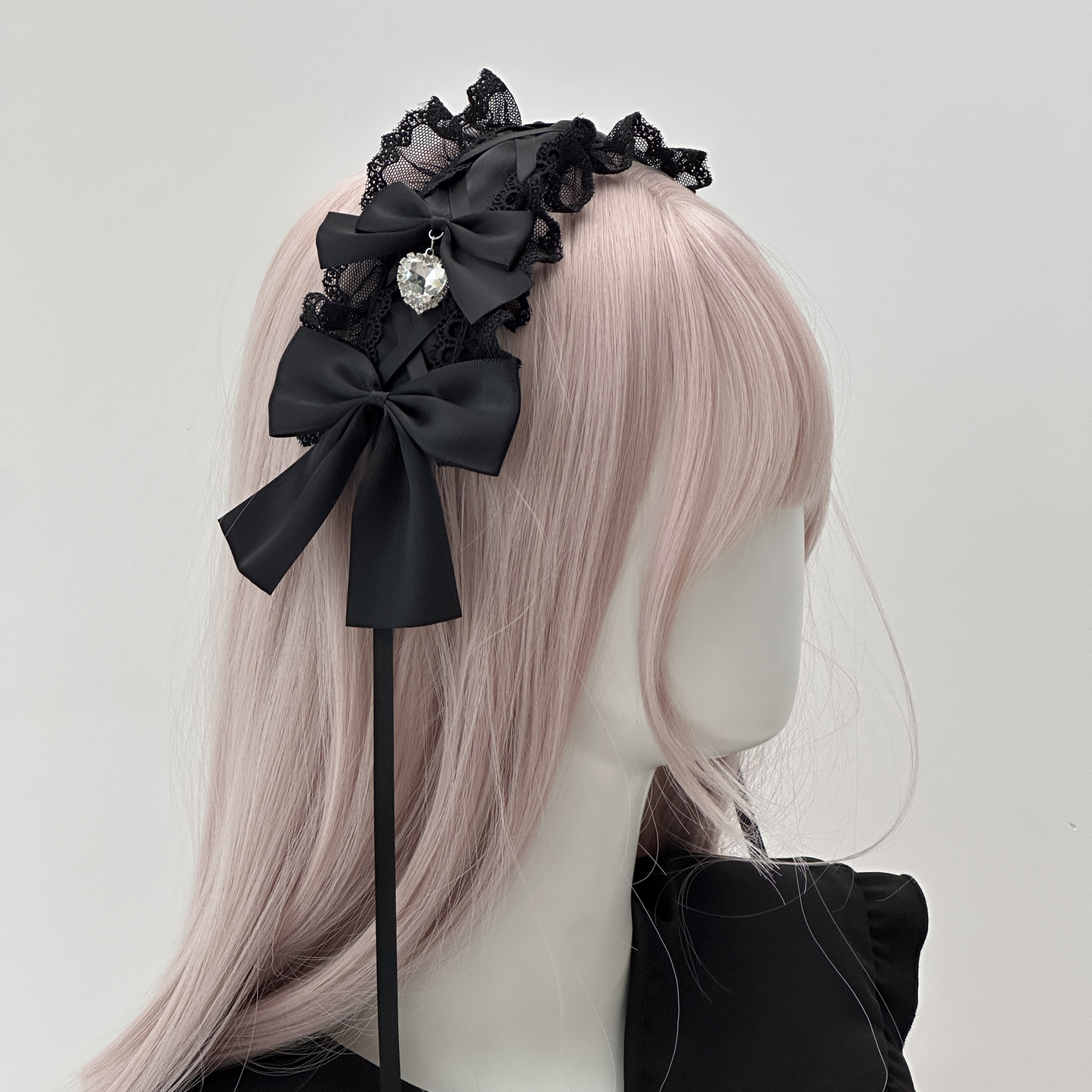 Heart Pendant Bow Headdress PA20198