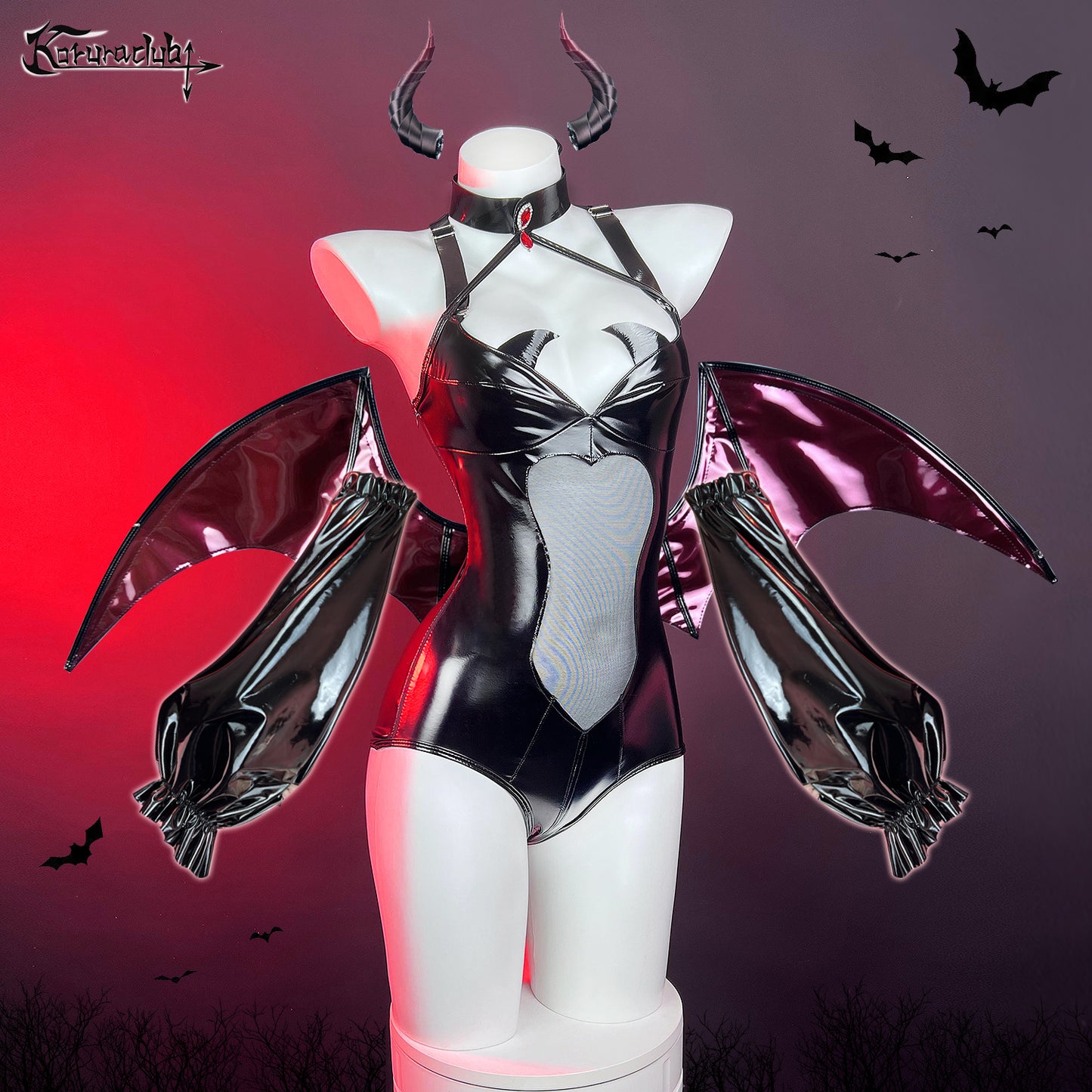 Cosplay Little Devil Costume Set KO60 (6-Piece Set)