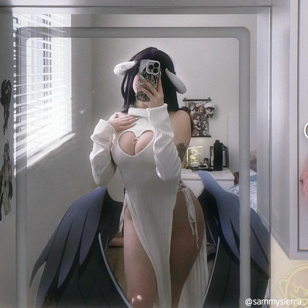 KORURACLUB-Plus Size Heart-Shaped Cheongsam KO59