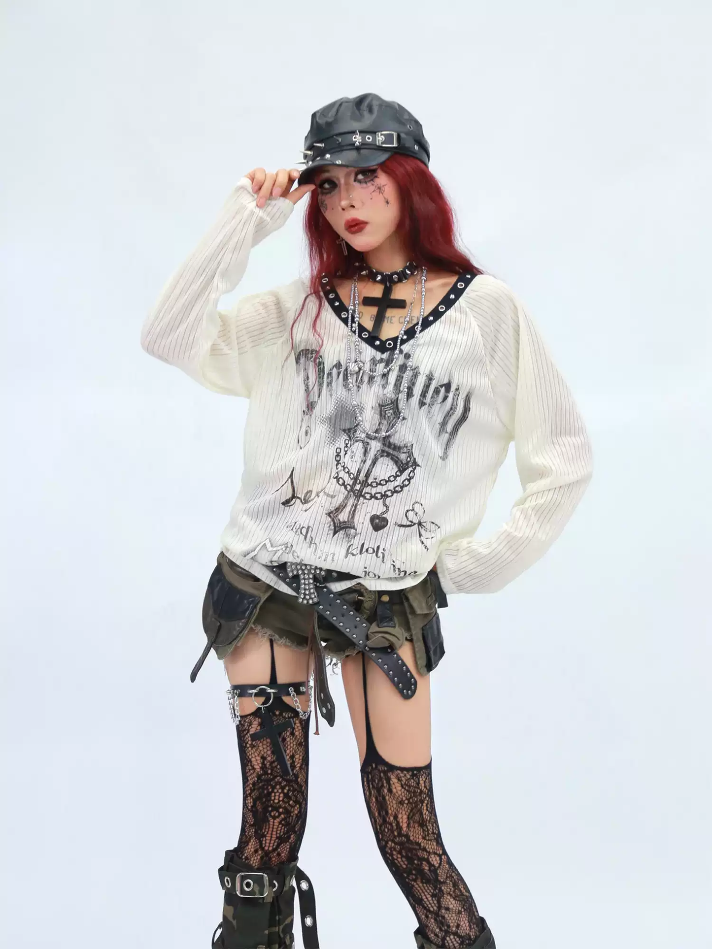 Subculture Gothic Cover-Up Top PA20245