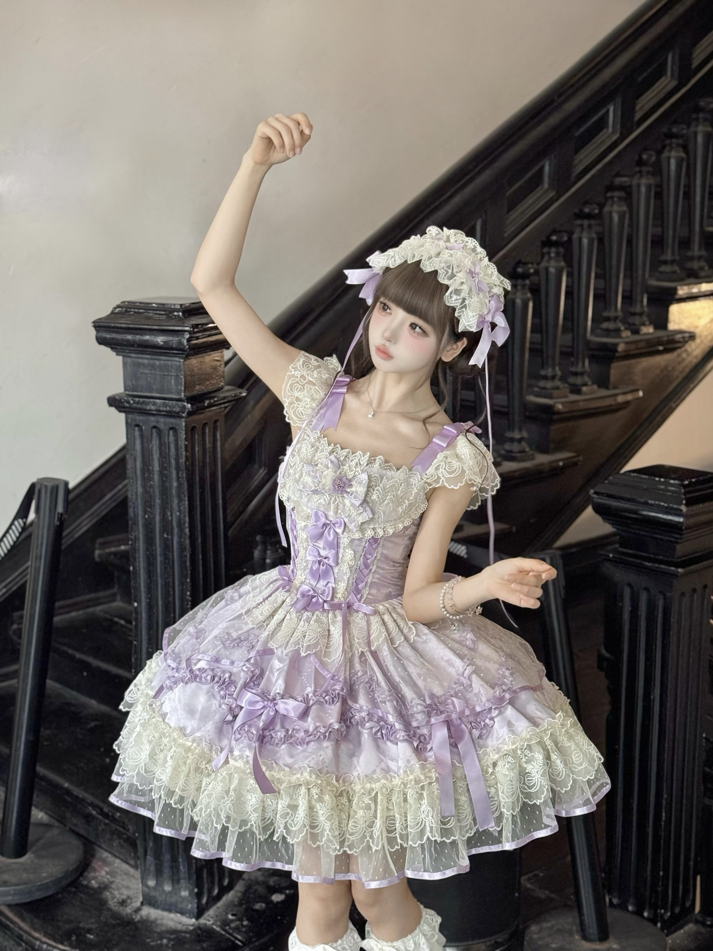 Ballet-style slip dress PA20116