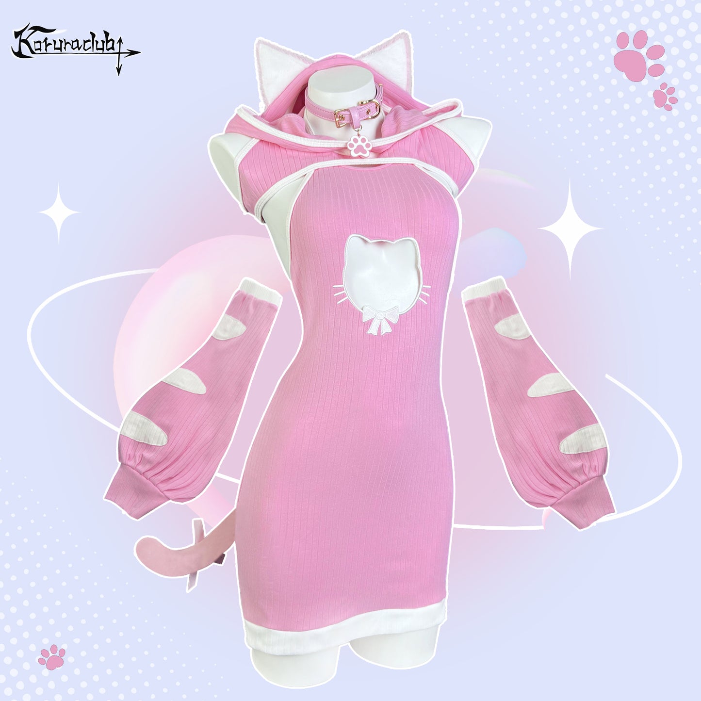 Cosplay Cute Tabby Cat Costume KO92