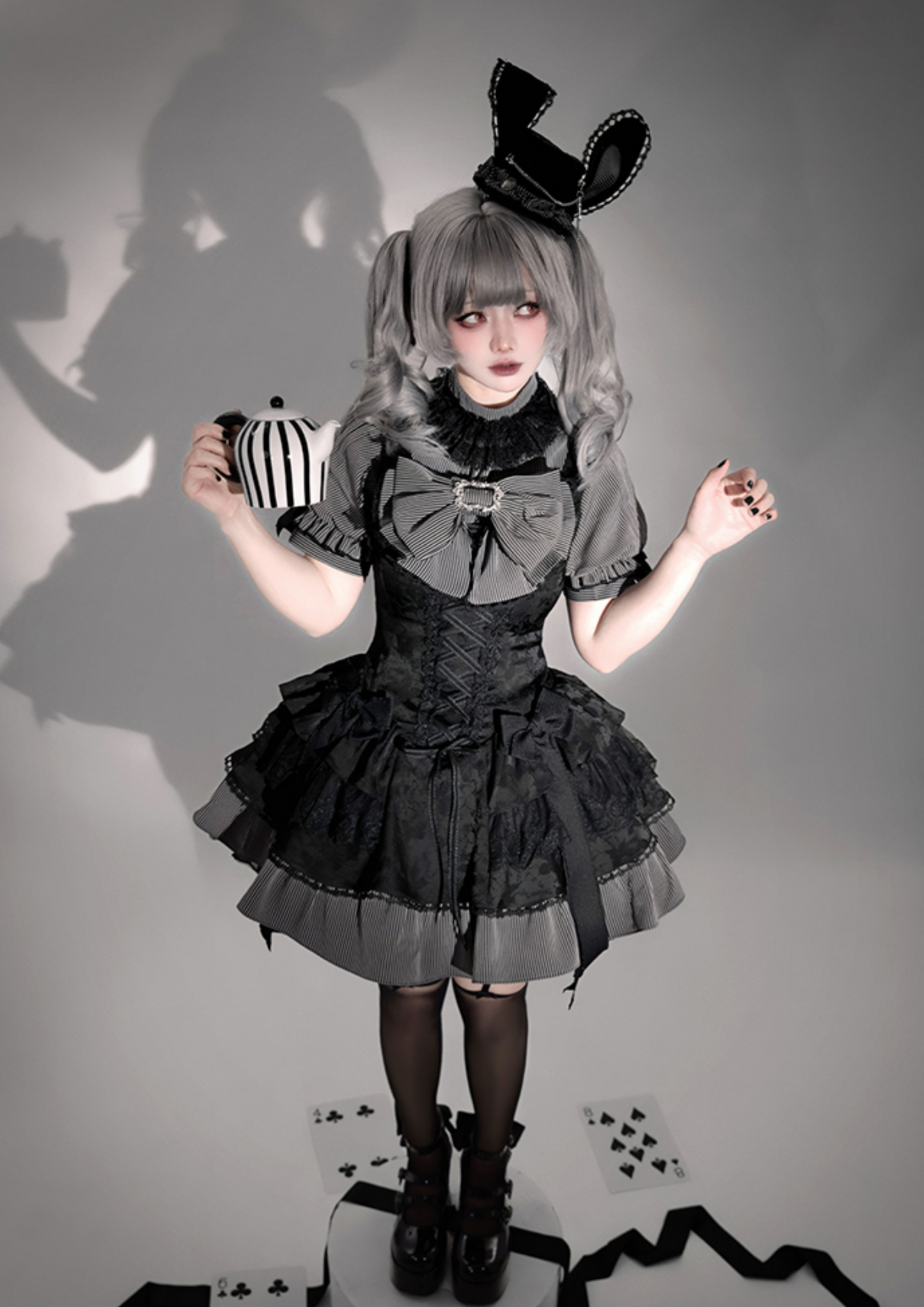 Gothic Puff Sleeve Cake Lolita PA20299