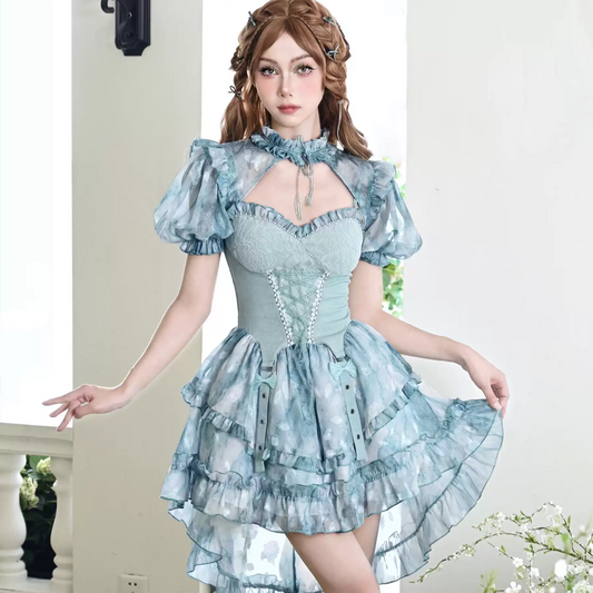 vest strap princess dress PA20187