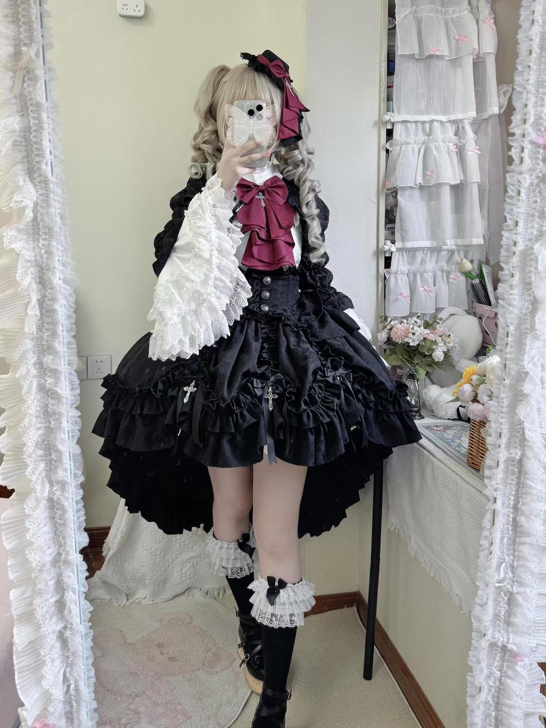 Gothic Lolita Skirt Design Set PA20294