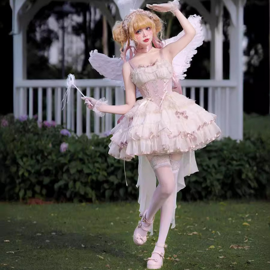 Cute JSK suspender skirt PA20186