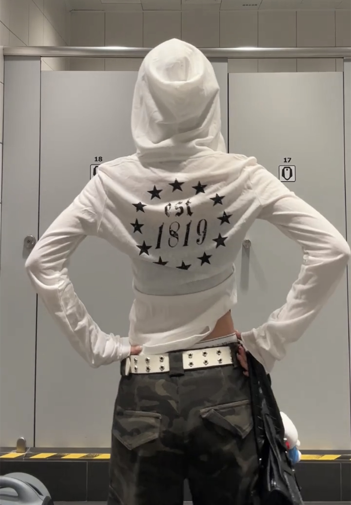 Hoodie Punk Tulle Top PA20253