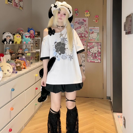 Subculture soft girl short sleeve PA20154