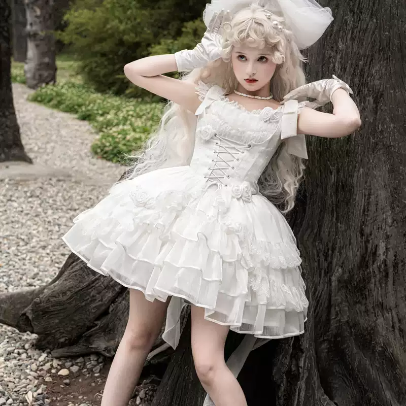 Gothic jsk lolita wedding dress PA20281