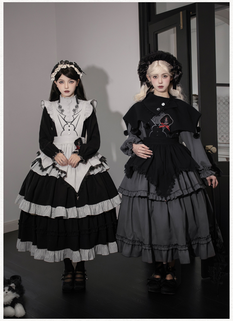 Gothic embroidery op twin lolita PA20304