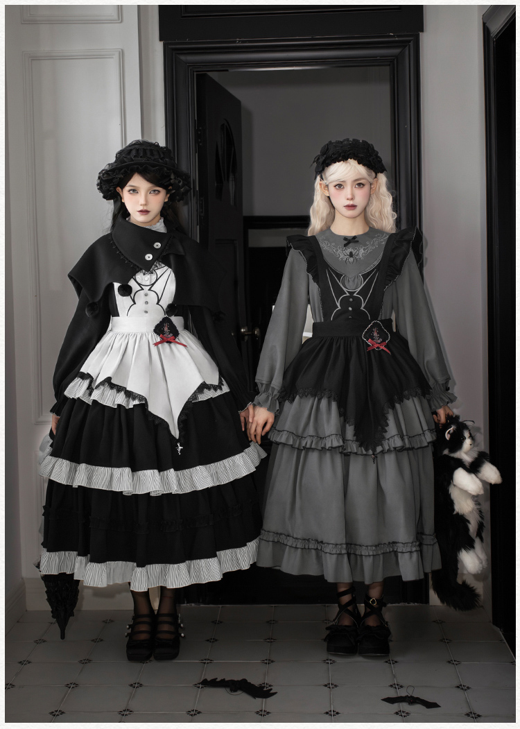 Gothic embroidery op twin lolita PA20304