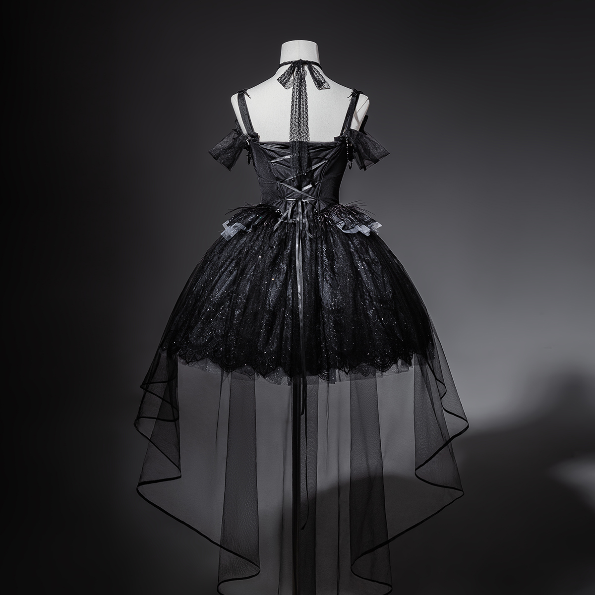 Swan Dream JSK Dark Angel Lolita Dress PA20296