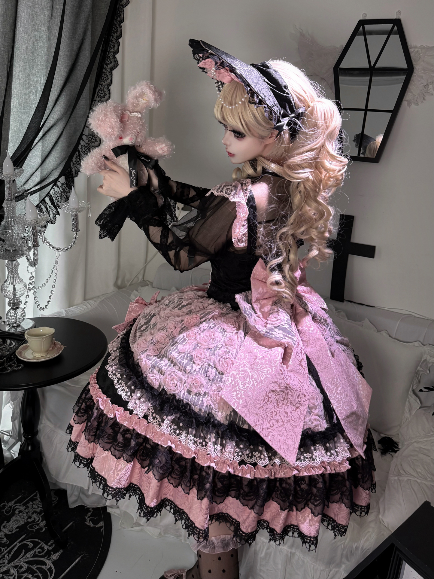 Dark Lolita jsk suspender dress PA20295