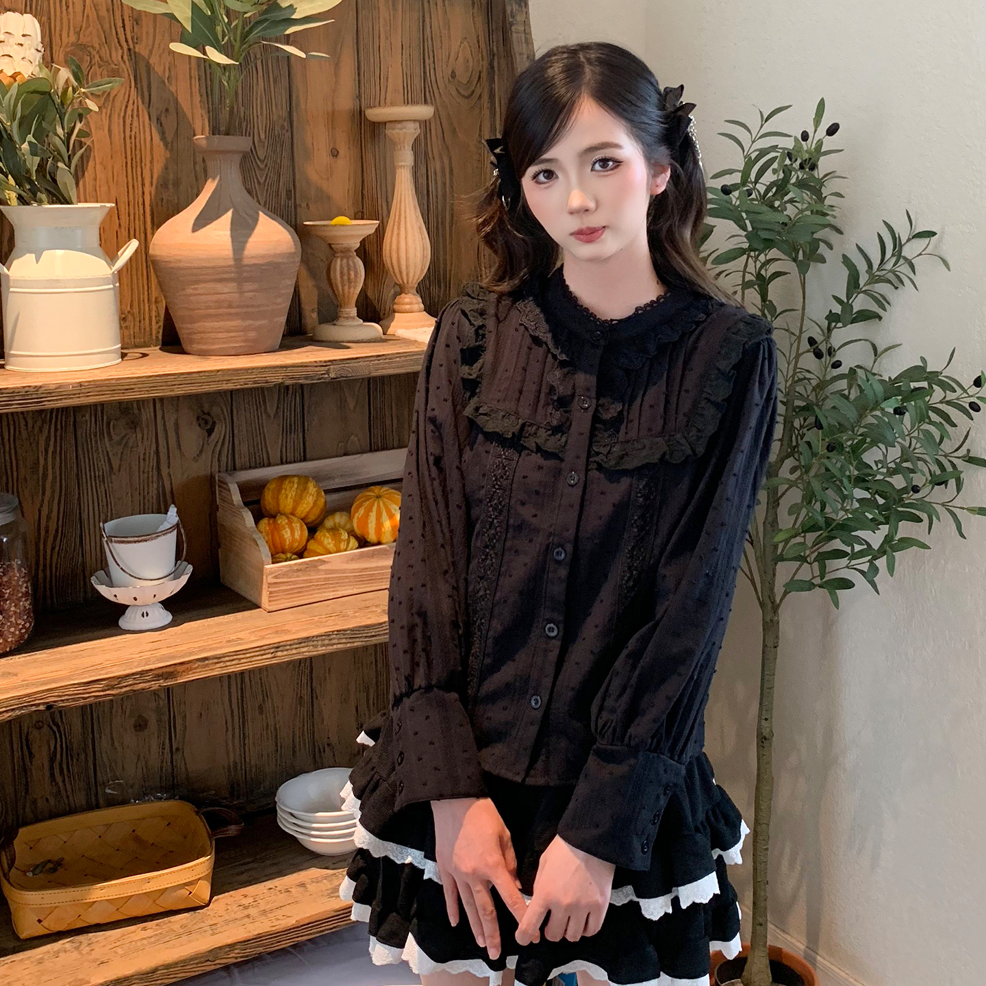 Princess Lolita long-sleeved shirt PA20203