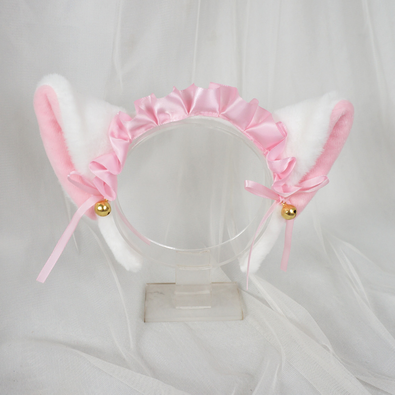 Maid cat ear lolita bow headband PA20235