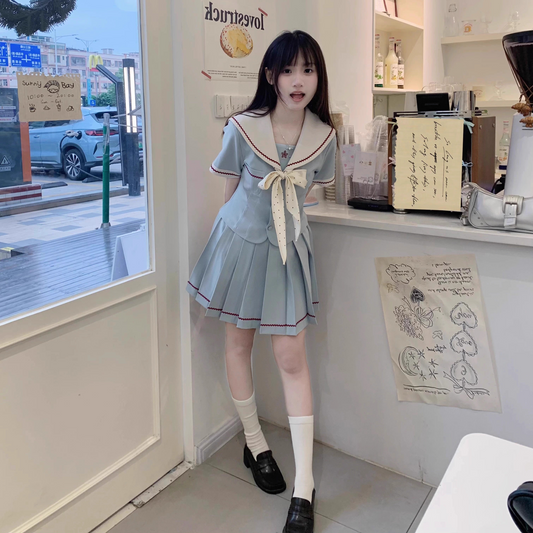 College summer uniform skirt PA20097