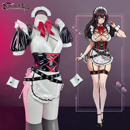 Cute maid outfit KO63(7--Piece Set)