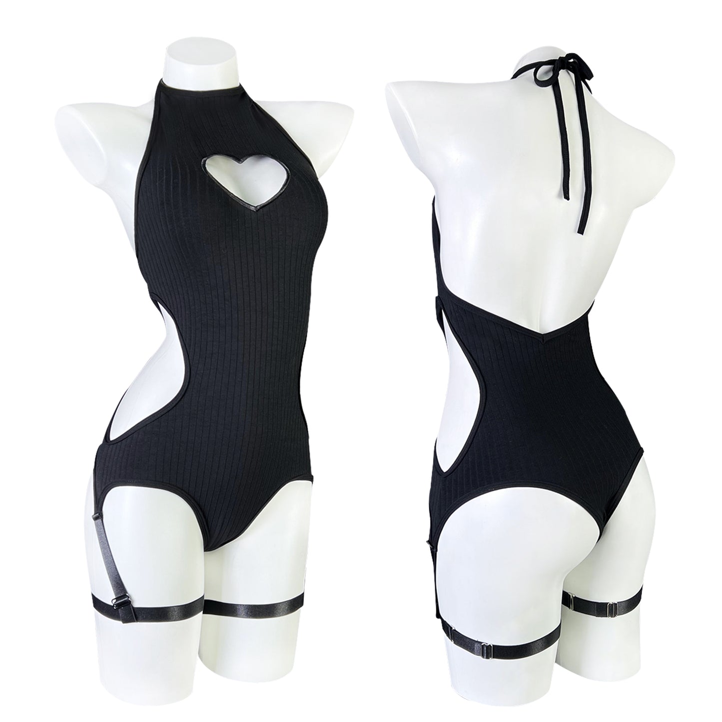 Cute Heart Bodysuit KO102