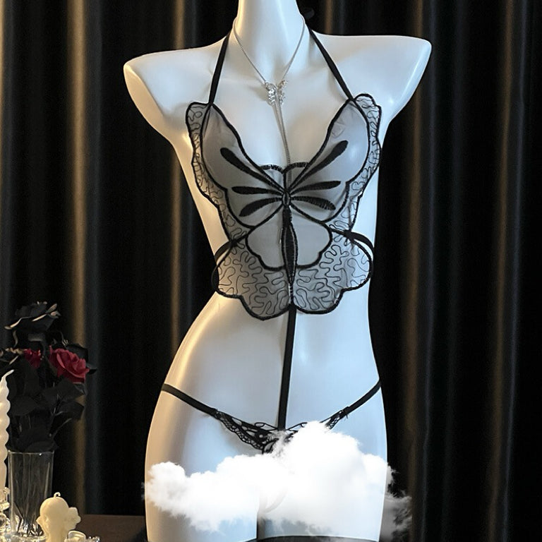 Butterfly mesh jumpsuit PA20018