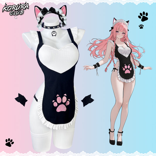 KORURACLUB-Pre-sale Neko Maid Cosplay Costume KO104