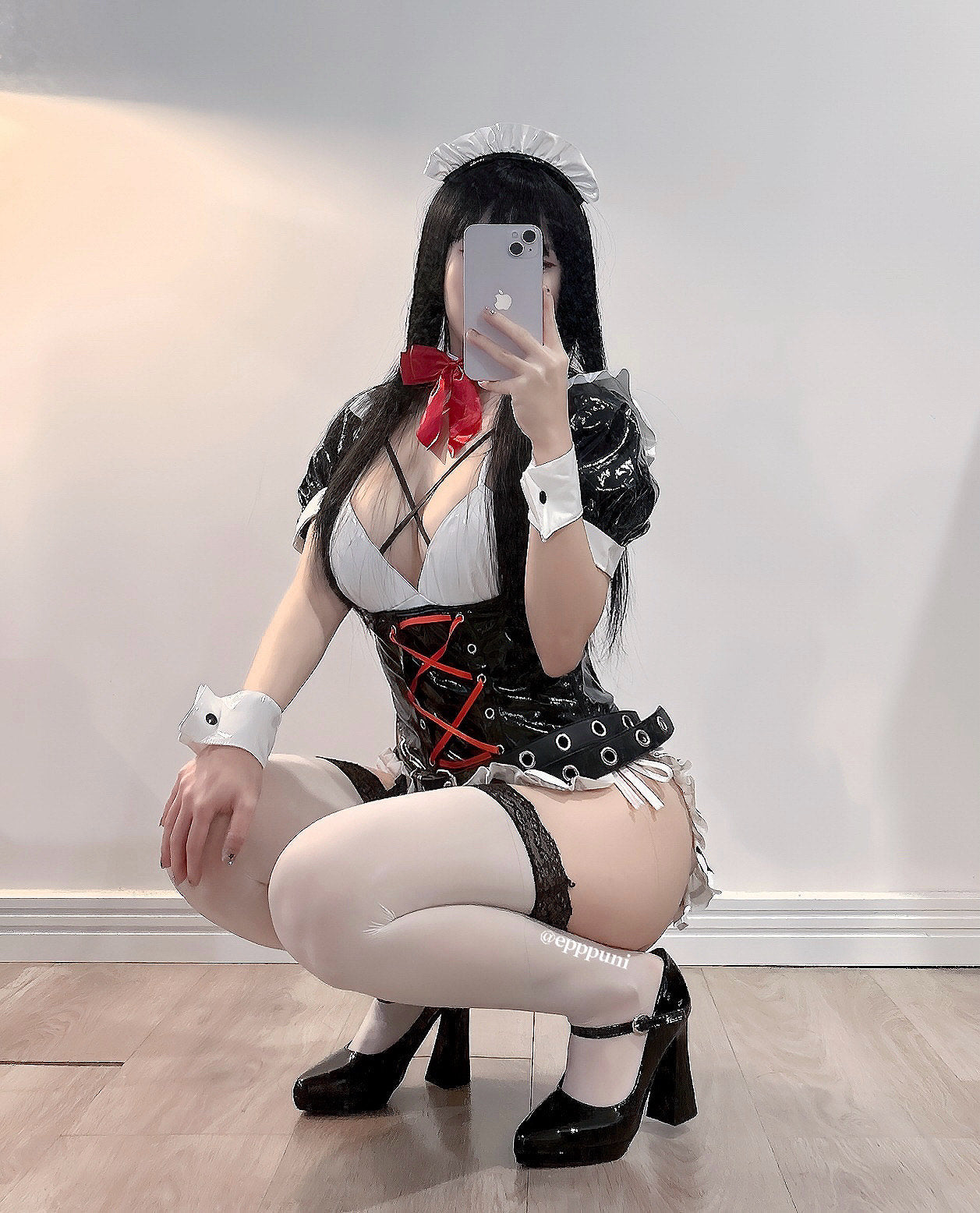 Cute maid outfit KO63(7--Piece Set)
