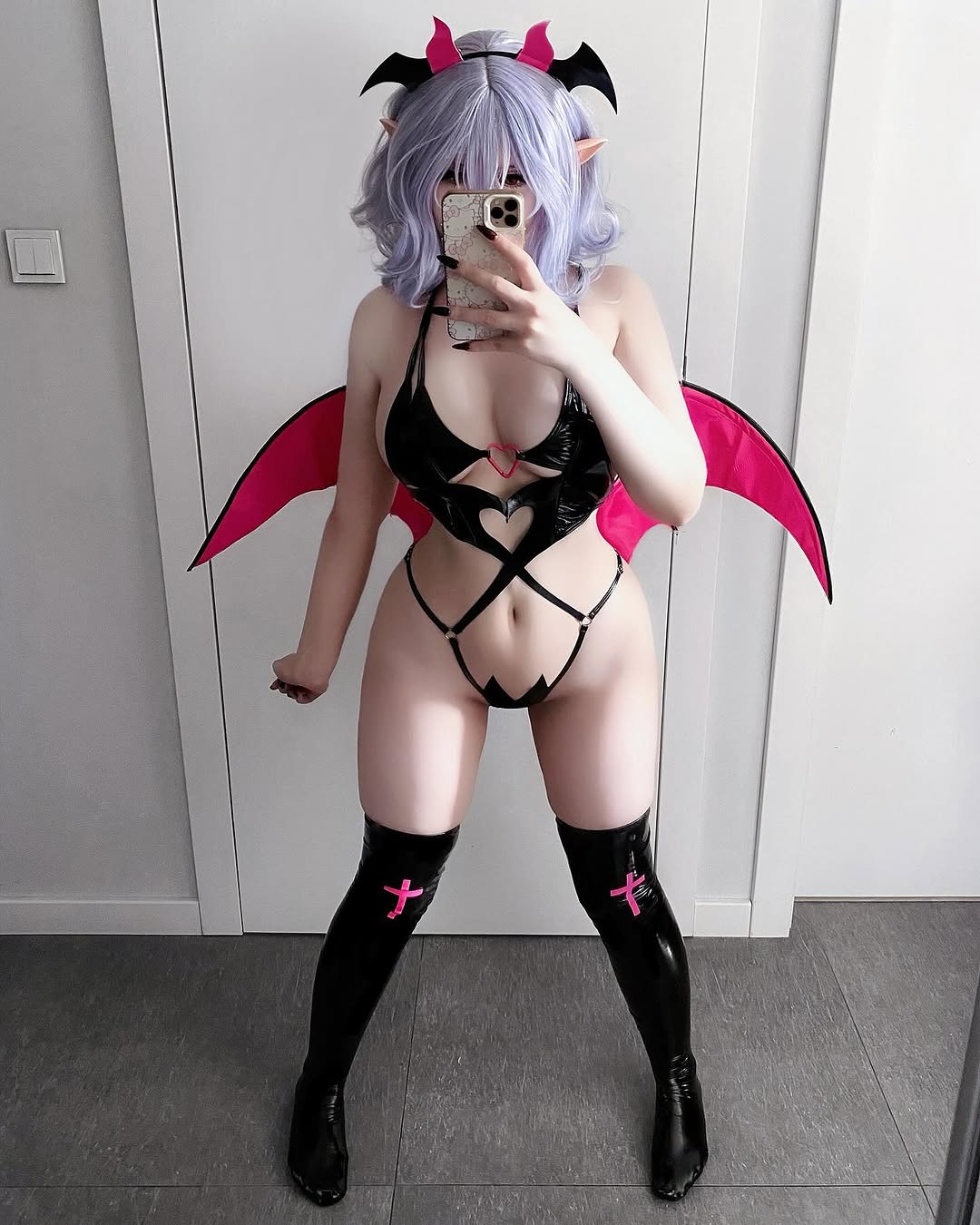 KORURACLUB-Cosplay Devil of Lust Succubus Lingerie KO02