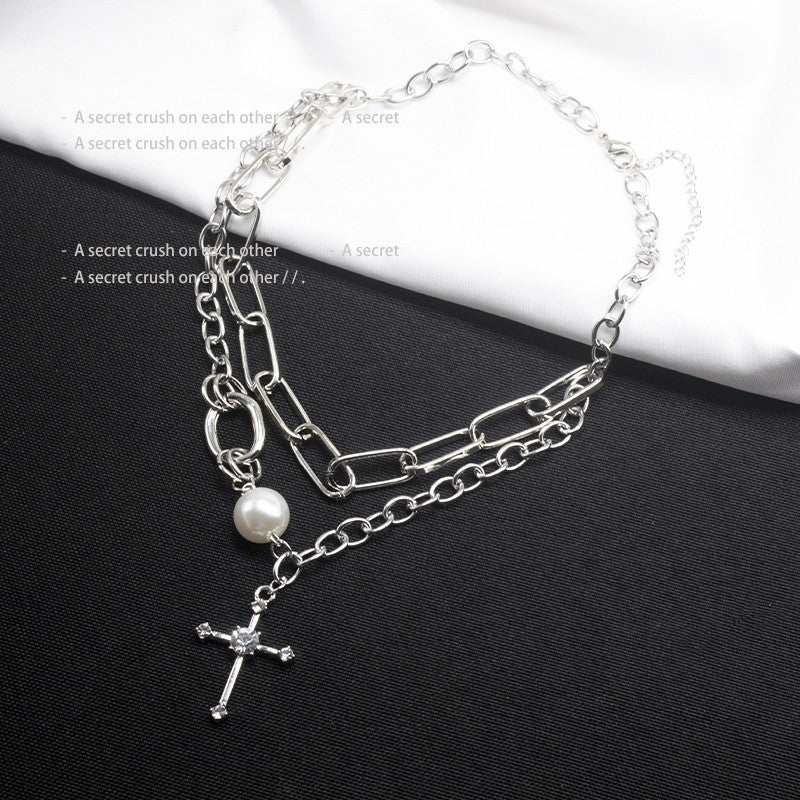CROSS NECK CHAIN P1049