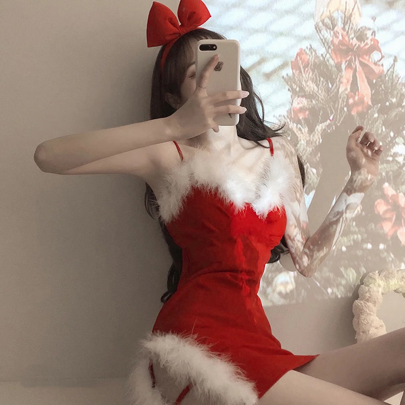 CHRISTMAS SLIP DRESS PL52654