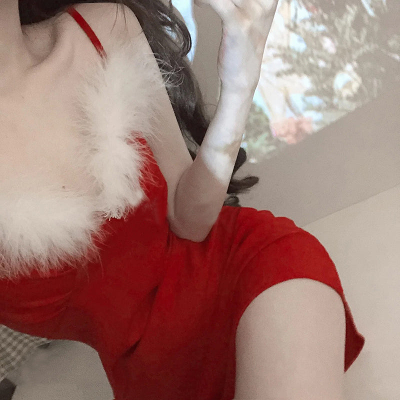 CHRISTMAS SLIP DRESS PL52654