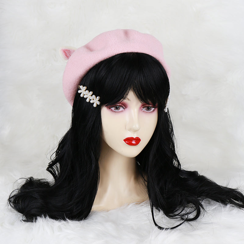 Cute Lolita long curly wig PL3009