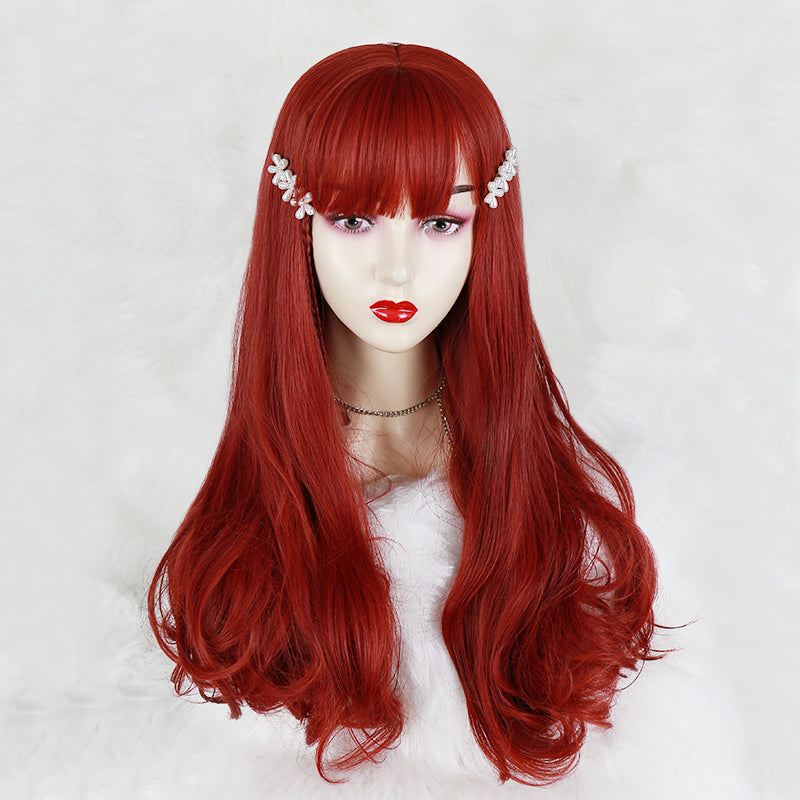 Cute Lolita long curly wig PL3009