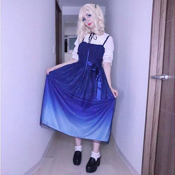 Lolita Star City Gradient Dress PL20105