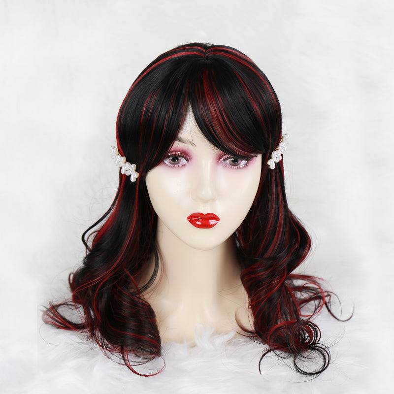 Cute Lolita long curly wig PL3009