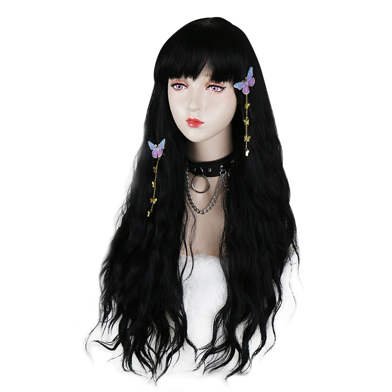 Cute Lolita long curly wig PL3009